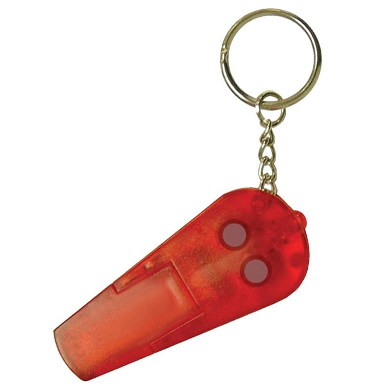 LED Whistle Keychain